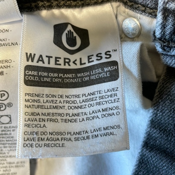 Levi’s NWOT Black Denim Ankle Skinny Jeans Button Fly Closure Size 28 - Picture 10 of 10